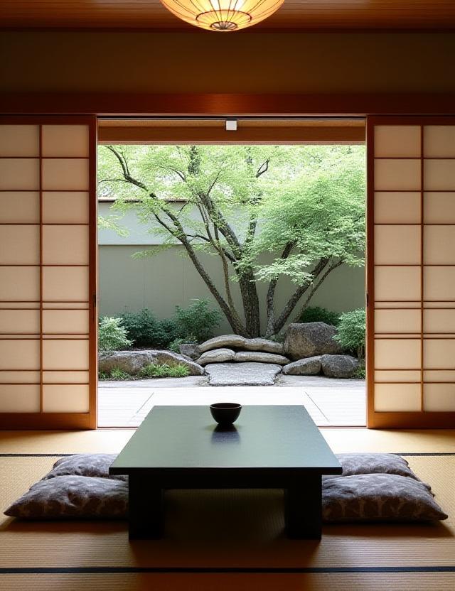 洗練された和の個室空間